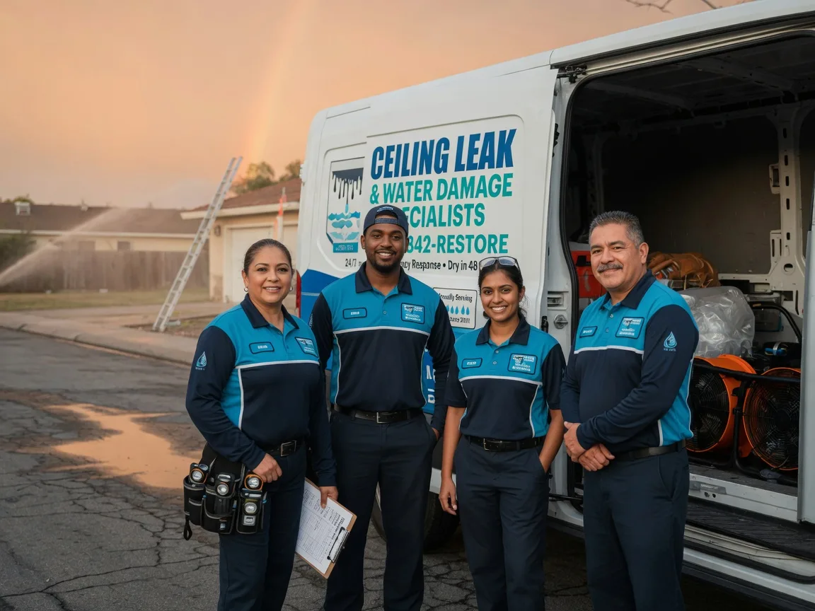 Ceiling Leak Cleanup company in Spooner, WI